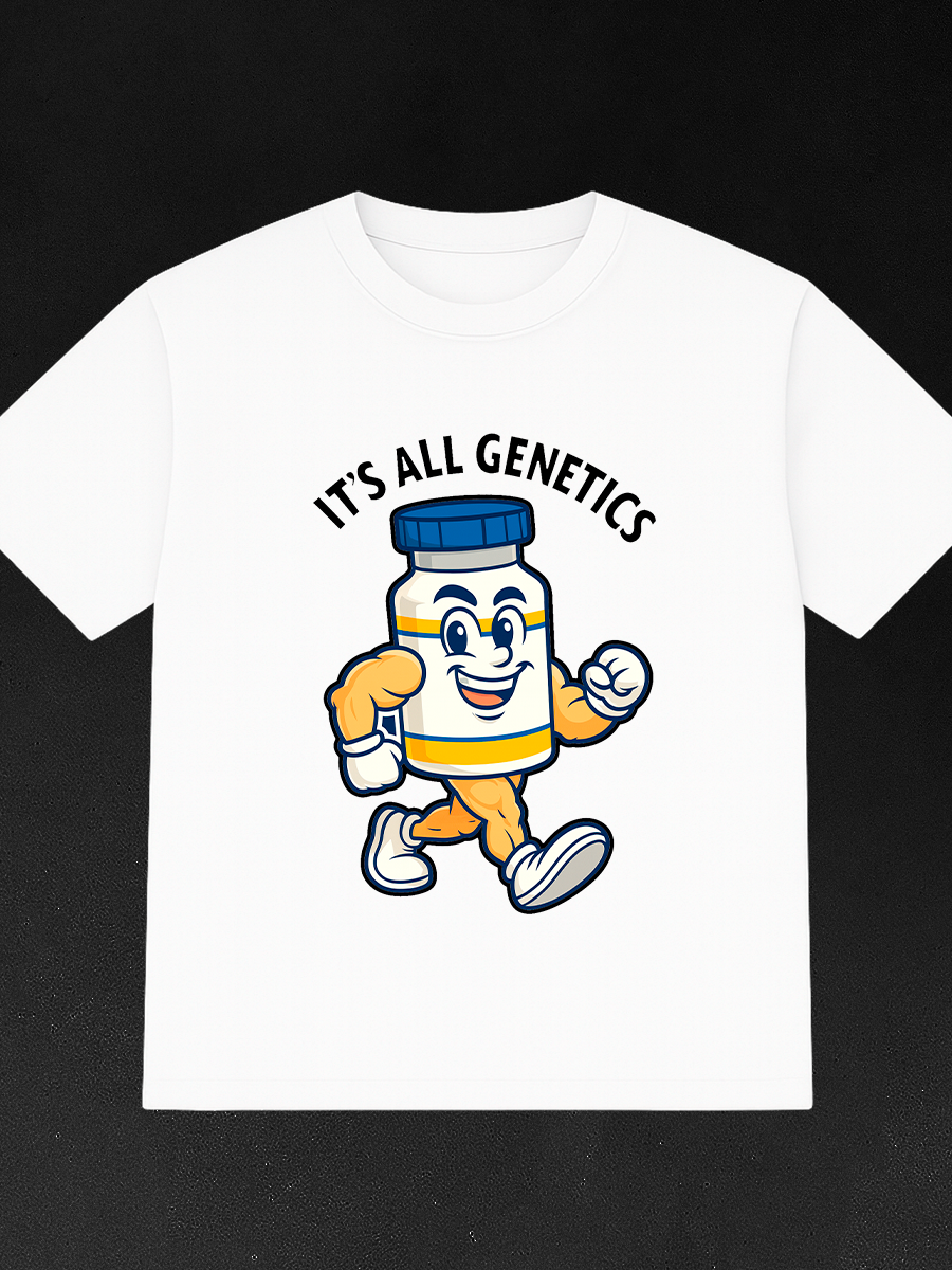 Футболка оверсайз IT'S ALL GENETICS — купить в LASTREP